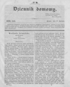 Dziennik Domowy. 1842. T.3. Nr 9