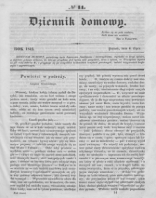 Dziennik Domowy. 1842. T.3. Nr 14