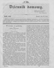 Dziennik Domowy. 1842. T.3. Nr 15