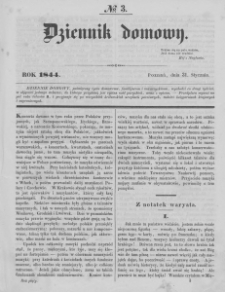 Dziennik Domowy. 1844. T. 5. Nr 3