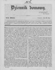 Dziennik Domowy. 1844. T. 5. Nr 11
