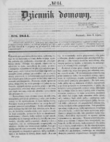 Dziennik Domowy. 1844. T. 5. Nr 14