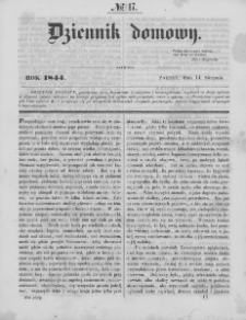 Dziennik Domowy. 1844. T. 5. Nr 17