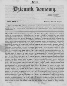 Dziennik Domowy. 1844. T. 5. Nr 18