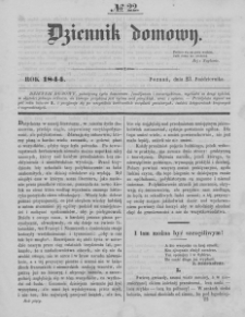 Dziennik Domowy. 1844. T. 5. Nr 22