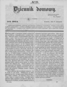 Dziennik Domowy. 1844. T. 5. Nr 23