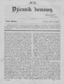 Dziennik Domowy. 1844. T. 5. Nr 25