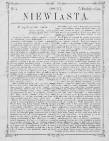 Niewiasta : pismo poświęcone płci pięknej. R. 1. 1860. Nr 3