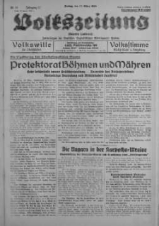 Volkszeitung 17 marzec 1939 nr 76
