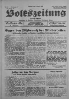 Volkszeitung 21 marzec 1939 nr 80
