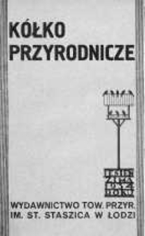 Kółko Przyrodnicze: czasopismo dla młodych miłośników przyrody jesień/zima 1934 z. 3/4