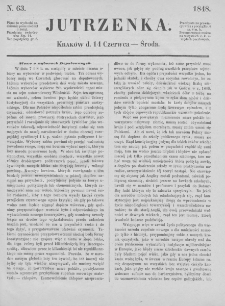 Jutrzenka. R. 1. 1848. Nr 63