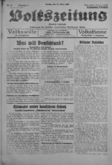 Volkszeitung 24 marzec 1939 nr 83