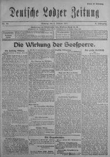 Deutsche Lodzer Zeitung 4 luty 1917 nr 33