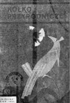 Kółko Przyrodnicze: czasopismo dla młodych miłośników przyrody wiosna 1935 z. 1