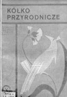 Kółko Przyrodnicze: czasopismo dla młodych miłośników przyrody lato 1935 z. 2