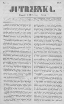Jutrzenka. R. 1. 1848. Nr 111