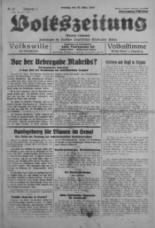 Volkszeitung 26 marzec 1939 nr 85