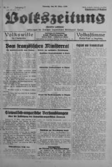 Volkszeitung 28 marzec 1939 nr 87