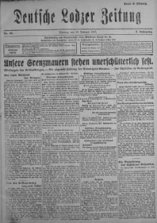 Deutsche Lodzer Zeitung 19 luty 1917 nr 48