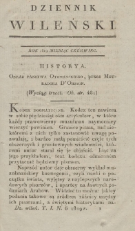 Dziennik Wileński 1819. Czerwiec