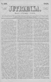 Jutrzenka. R. 1. 1848. Nr 191