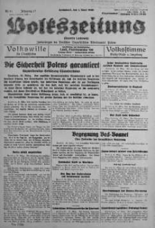 Volkszeitung 1 kwiecień 1939 nr 91