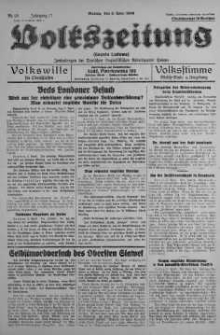 Volkszeitung 3 kwiecień 1939 nr 93