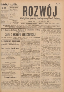 Rozwój : dziennik polityczny, przemysłowy, ekonomiczny, społeczny i literacki, illustrowany. 1901. R. 4. Nr 195