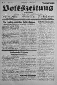 Volkszeitung 6 kwiecień 1939 nr 96