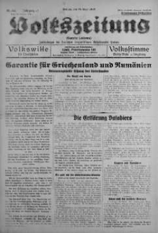 Volkszeitung 14 kwiecień 1939 nr 102