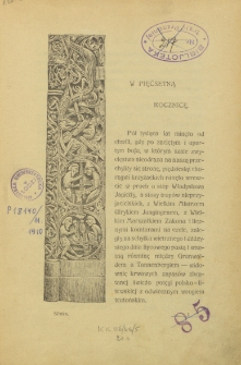 Sfinks : czasopismo literacko-artystyczne i naukowe. 1910. T.XI
