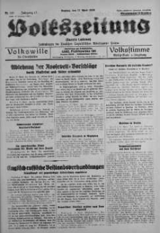 Volkszeitung 17 kwiecień 1939 nr 105