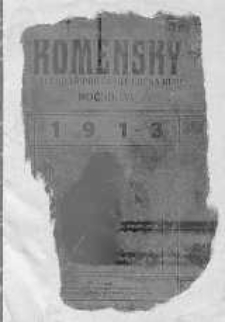 Komensky: kalendar pro cesky lid na Rusi 1913 R. VI