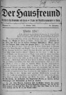 Der Hausfreund 14 październik 1923 nr 41