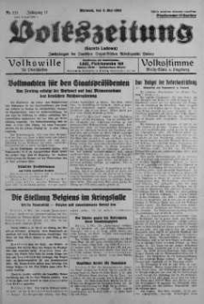 Volkszeitung 3 maj 1939 nr 121