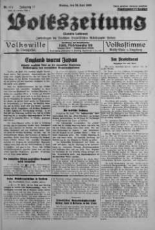Volkszeitung 26 czerwiec 1939 nr 174