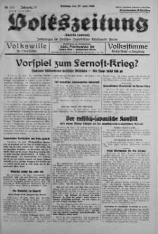 Volkszeitung 27 czerwiec 1939 nr 175