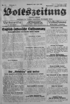 Volkszeitung 1 lipiec 1939 nr 179