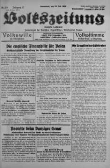 Volkszeitung 22 lipiec 1939 nr 200
