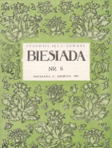 Biesiada (Gwar Polski) : pismo tygodniowe ilustrowane. 1924. T. 1. Nr 8
