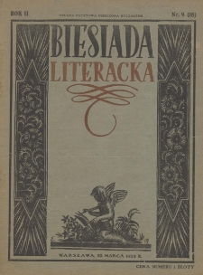 Biesiada (Gwar Polski) : pismo tygodniowe ilustrowane. 1925. T. 2. Nr 9