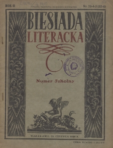 Biesiada (Gwar Polski) : pismo tygodniowe ilustrowane. 1925. T. 2. Nr 23/24/25
