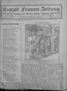 Lodzer Frauen-Zeitung: Beilage zur Neuen Lodzer Zeitung 1 marzec 1911