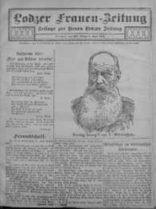 Lodzer Frauen-Zeitung: Beilage zur Neuen Lodzer Zeitung 5 kwiecień 1911