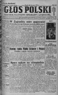 Głos Polski : dziennik polityczny, społeczny i literacki 10 sierpień 1928 nr 221