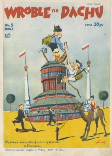 Wróble na Dachu. Tygodnik satyryczno - humorystyczny. 1930. T.1. Nr 3