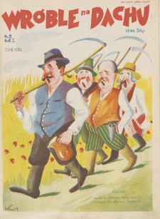 Wróble na Dachu. Tygodnik satyryczno - humorystyczny. 1930. T.1. Nr 5