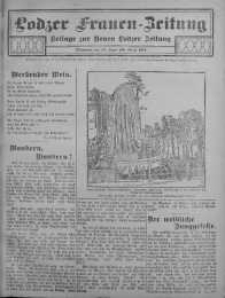 Lodzer Frauen-Zeitung: Beilage zur Neuen Lodzer Zeitung 10 maj 1911