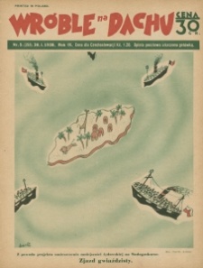 Wróble na Dachu. Tygodnik satyryczno - humorystyczny. 1938. T. 9. Nr 5